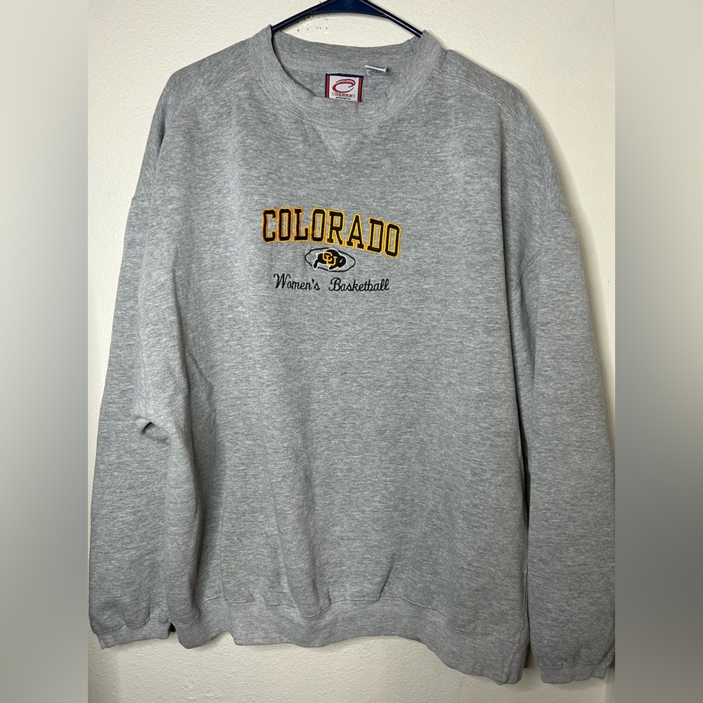 Vintage Colorado Women’s Basketball Crewneck Sweater Cadre Athletic Size Medium
